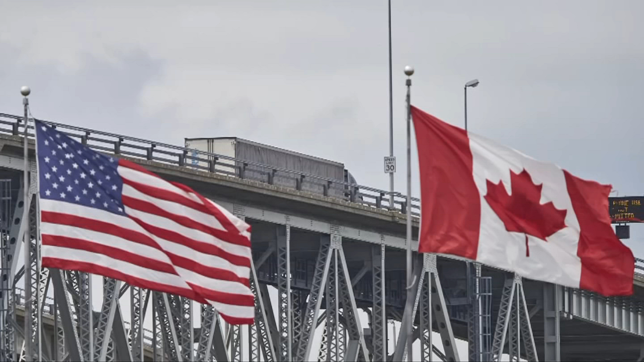 Bandera de EE.UU y Canada