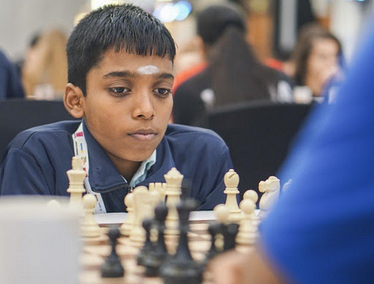 indian boy at chess olympiad 2020 f595