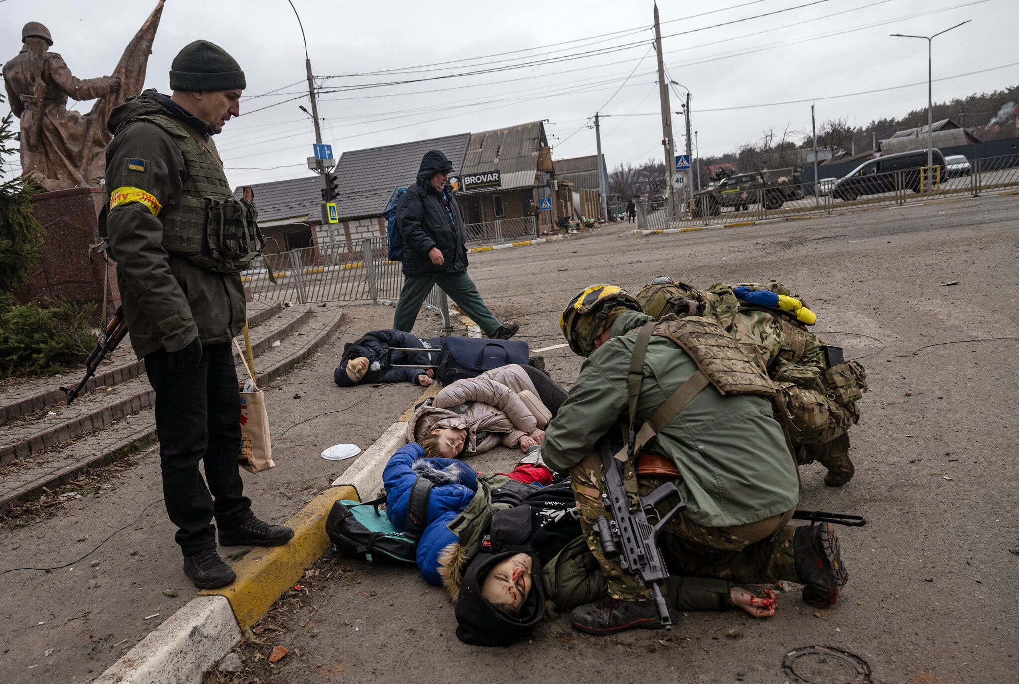 Civiles muertos por bombardeo de Rusia