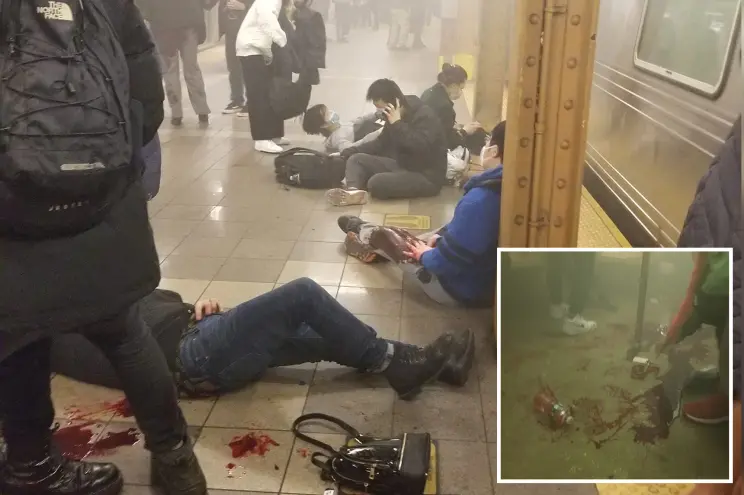 5 baleado en metro de NYC